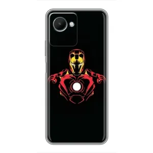 Чехол Супергерой Железный человек на Realme C30s (Железный человек)