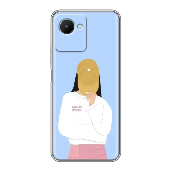 Чехол с рисунком «Желтая кепка» для Realme C30s Чехол с рисунком «Желтая кепка» для Realme C30s