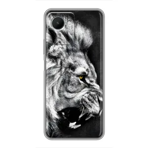 Чехол с картинкой на Realme C30s (Злой ЛЕВ)