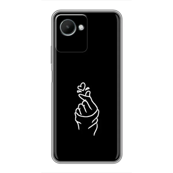 Чехол с рисунком «Знак Сердечка» для Realme C30s Чехол с рисунком «Знак Сердечка» для Realme C30s