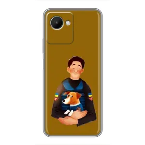 Чехол с принтом для Realme C30s (ЗСУ Патрон)