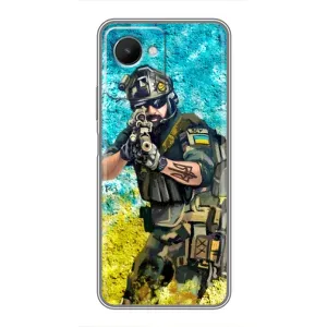ЗСУ Чехлы (TPU) для Realme C30s (ЗСУ Воин)