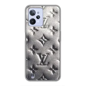 Текстурний Чохол Louis Vuitton для Реалмі с31 (Бежевий ЛВ)