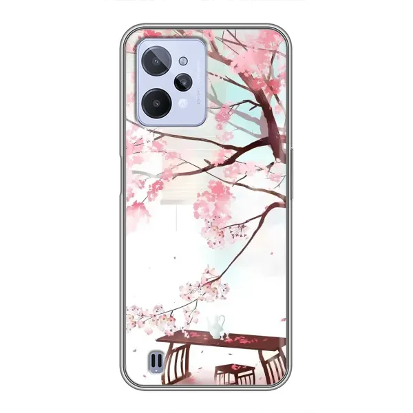 Чехол с рисунком «Чайная церемония» для Realme C31 Чехол с рисунком «Чайная церемония» для Realme C31