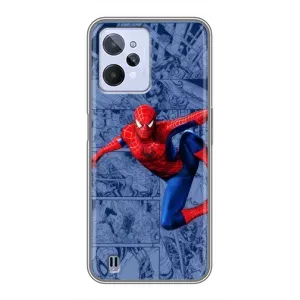 Силиконовый Чехол для Realme C31 (Человек Паук)