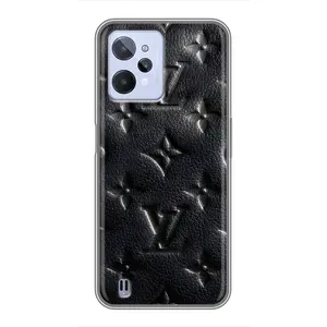 Текстурний Чохол Louis Vuitton для Реалмі с31 (Чорний ЛВ)