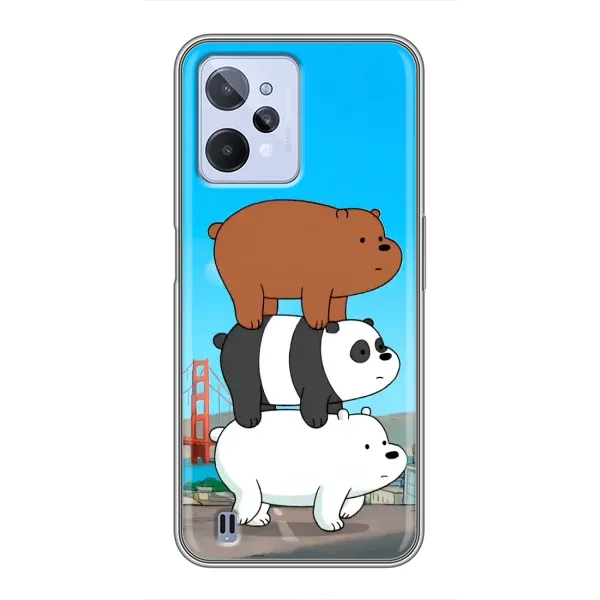 Чехол с рисунком «Друзья» для Realme C31 Чехол с рисунком «Друзья» для Realme C31