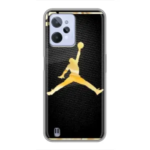 Силіконовый Чохол Nike Air Jordan на Реалмі с31 (Джордан 23)