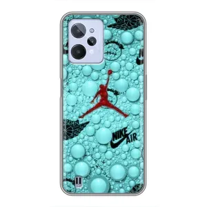 Силіконовый Чохол Nike Air Jordan на Реалмі с31 (Джордан Найк)