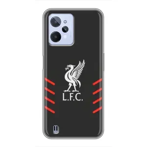 Силиконовые Чехлы принт Футбол на Realme C31 (Эмблема Liverpool)