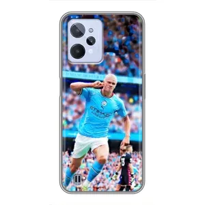 Чохли з принтом на Realme C31 Футболіст (фанати Холанда)