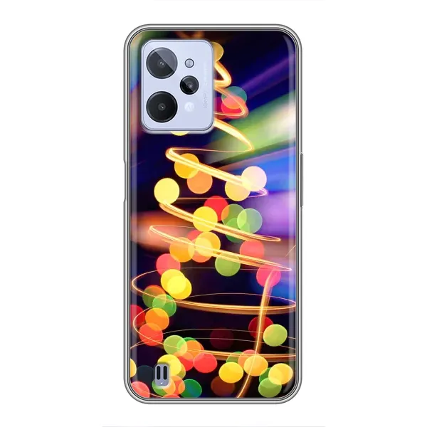 Чехол с рисунком «Гирлянды» для Realme C31 Чехол с рисунком «Гирлянды» для Realme C31