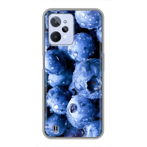 Чехол с рисунком «Голубика» для Realme C31 Чехол с рисунком «Голубика» для Realme C31