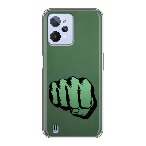 Чехол с рисунком «Халк» для Realme C31