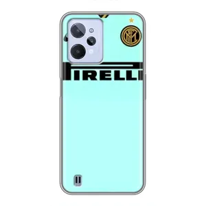 Силиконовые Чехлы принт Футбол на Realme C31 (Inter)