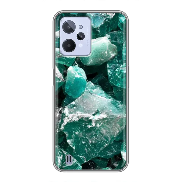 Чехол с рисунком «Изумруд» для Realme C31 Чехол с рисунком «Изумруд» для Realme C31