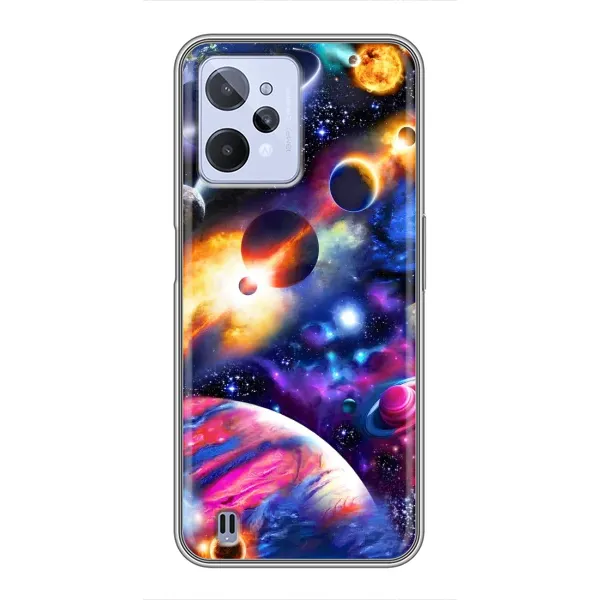 Чохол з малюнком «Космічний світ» для Realme C31