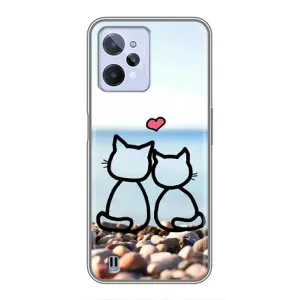 Силиконовые Чехлы Любимому человеку для Realme C31 (Котейки)
