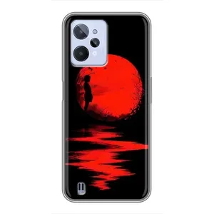 Летний Чехол на Realme C31 (Красный Закат)