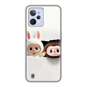 Чехол с принтом Лабубу для Realme C31 (Фигурки Labubu)