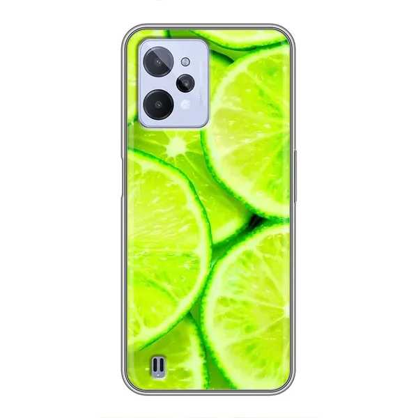 Чехол с рисунком «Лайм» для Realme C31 Чехол с рисунком «Лайм» для Realme C31