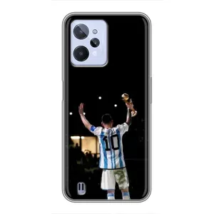 Чохли Лео Мессі Аргентина для Realme C31 (Лео Чемпіон)