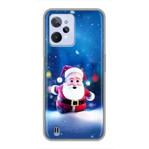 Чохли на Новий Рік Realme C31 (Маленький Дід Мороз)