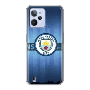 Силиконовые Чехлы принт Футбол на Realme C31 (ManCity)