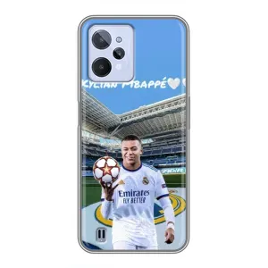 Чохол (TPU) з Футболістом на Realme C31 (Mbappe Real)