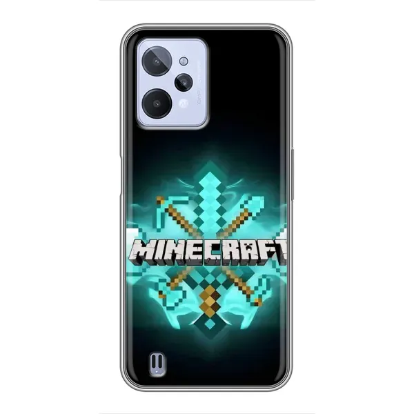 Чехол с рисунком «MineCraft 2» для Realme C31