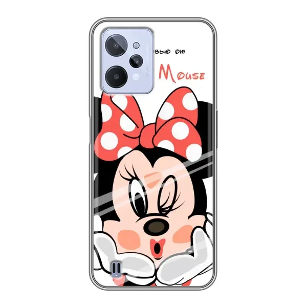 Чехол с рисунком «Minni Mouse» для Realme C31