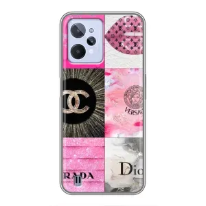 Чохол (Dior, Prada, YSL, Chanel) для Realme C31 (Модніца)