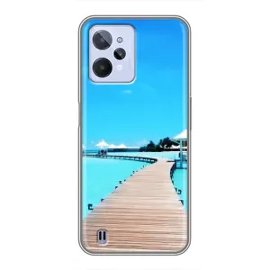 Летний Чехол на Realme C31 (Набережная)