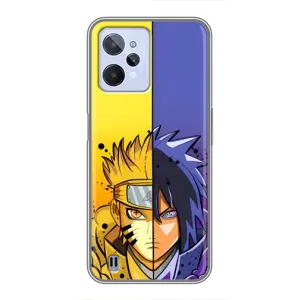 Купить Чохли на телефон з принтом Anime для Realme C31 (Naruto Vs Sasuke)