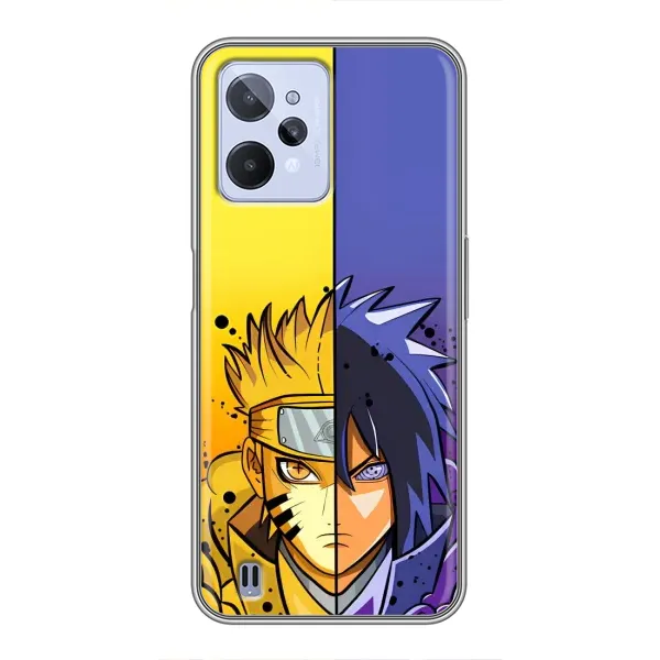 Чехол с рисунком «Naruto Vs Sasuke» для Realme C31 Чехол с рисунком «Naruto Vs Sasuke» для Realme C31