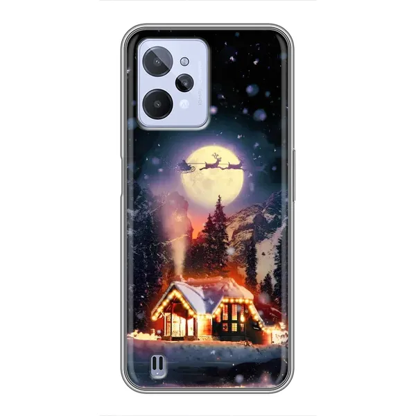Чехол с рисунком «Настроение зимнее» для Realme C31 Чехол с рисунком «Настроение зимнее» для Realme C31