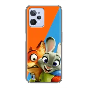 Чохли ЗООТРОПОЛІС для Realme C31 (Нік і Хопс)