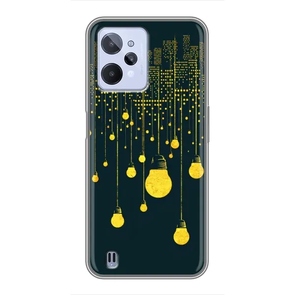Чехол с рисунком «Ночной город» для Realme C31 Чехол с рисунком «Ночной город» для Realme C31