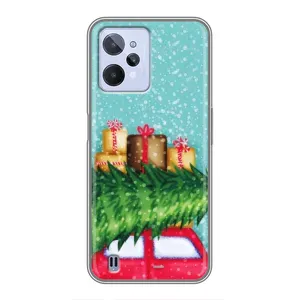 Чехол Новогодняя Елка на Realme C31 (Новогодние подарки)
