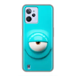 Силиконовые Чехлы (смешные стикеры) для Realme C31 (Одноглазик)