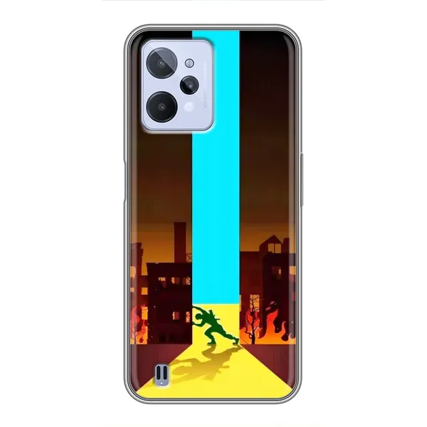Чехол с рисунком «Освобождение» для Realme C31 Чехол с рисунком «Освобождение» для Realme C31