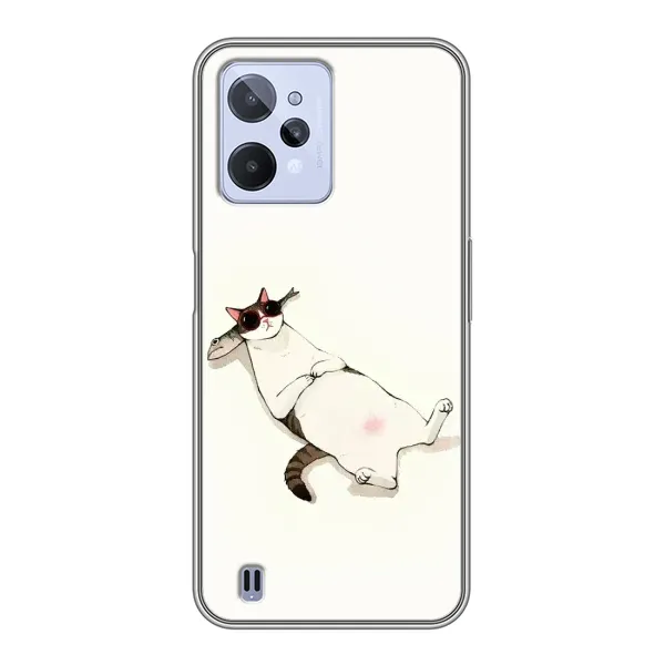 Чехол с рисунком «Отдых» для Realme C31 Чехол с рисунком «Отдых» для Realme C31