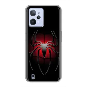 Чехол Супергерой Человека Паука на Realme C31 (Паук)
