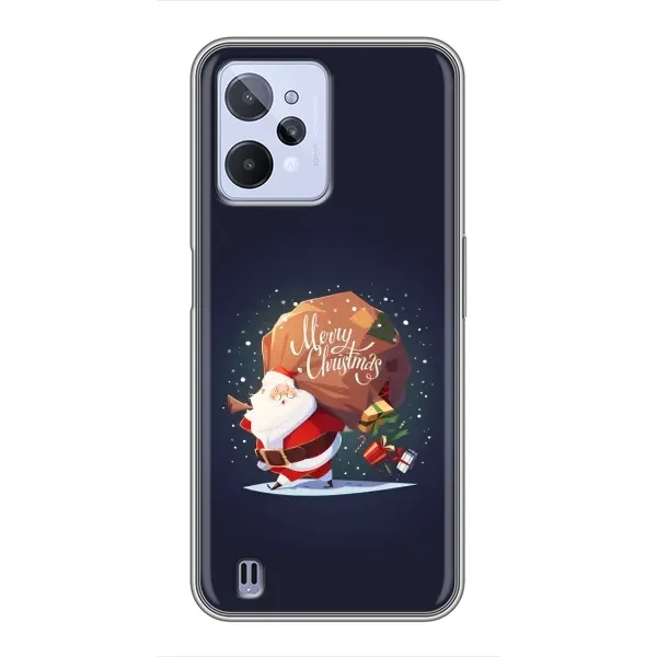 Чехол с рисунком «Подарки от Санты» для Realme C31 Чехол с рисунком «Подарки от Санты» для Realme C31