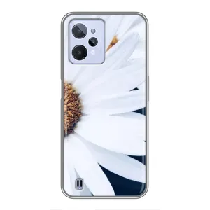 Чохол з ромашками на Realme C31 (Пів ромашки)