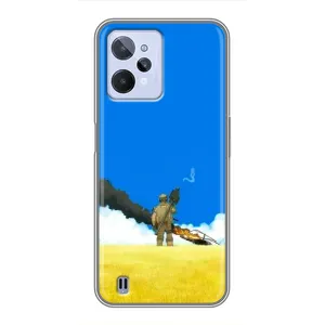 Чохли на військову тематику для Realme C31 (Влучання)