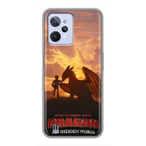 Чехол дракон Беззубик для Realme C31 (Постер Беззубика)