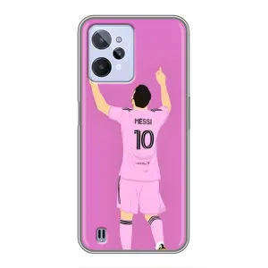 Чохли Лео Мессі в Маямі на Realme C31 (Святкування Мессі)
