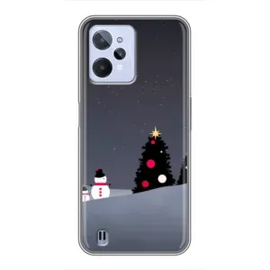 Чохли на Новий Рік Realme C31 (Сніговички)