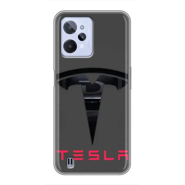 Чехол с рисунком «Logo TESLA» для Realme C31 Чехол с рисунком «Logo TESLA» для Realme C31